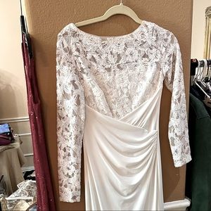 Ralph Lauren Evening Gown Size 2 White (NWT)